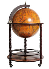 Globe drink cabinet 17 3/4