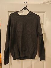 Primark Cedarwood State Mens Soft Knit V Neck Jumper - Grey - Large