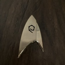 Star Trek Discovery SNW Magnetic Badge QMX Full Size Engineering Operations