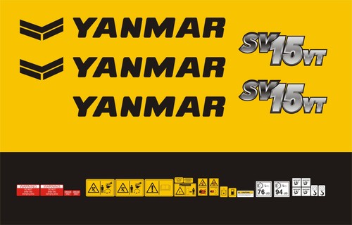 Yanmar sv15 mini - yanmar, vt