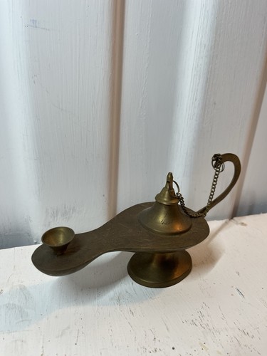 Vintage brass aladdin - brass,