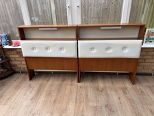 Vintage Uniflex Teak&White