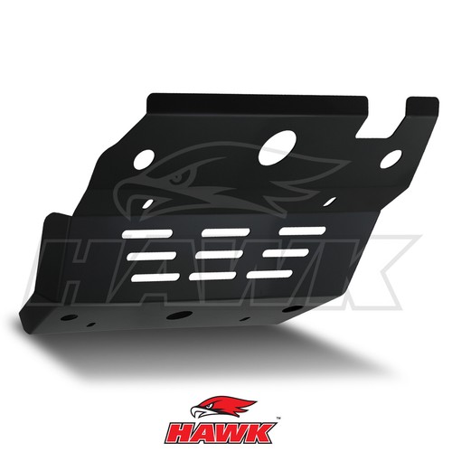 Black steel sump guard skid - black,