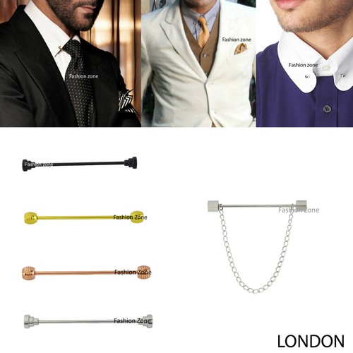 New mens 5cm tie - pin, bar