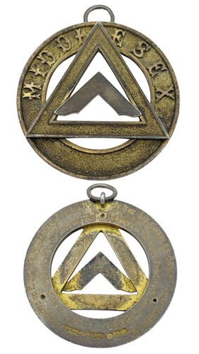 Antique gilded silver - gilded,