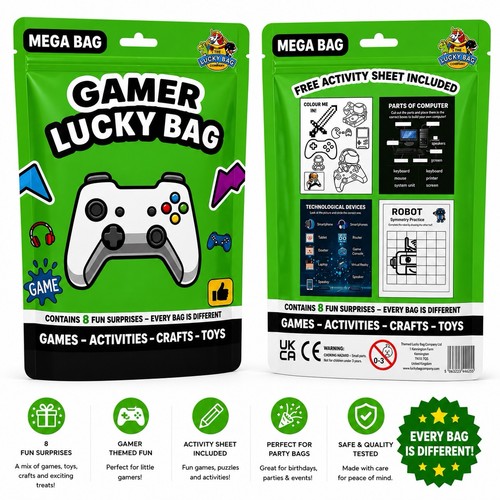 Gamer lucky bag kids - kids, surprise