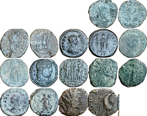 Lot ancient roman coins - lot,