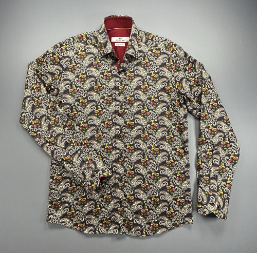 Claudio lugli shirt paisley - claudio,
