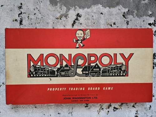 Vintage monopoly board game - vintage,