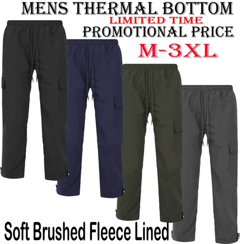 Mens thermal fleece lined - thermal,