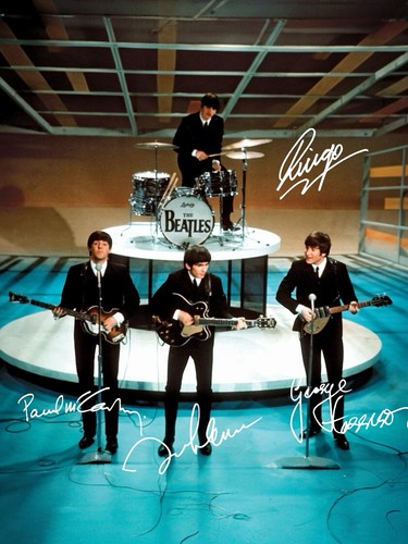 The beatles signed autograph - the,