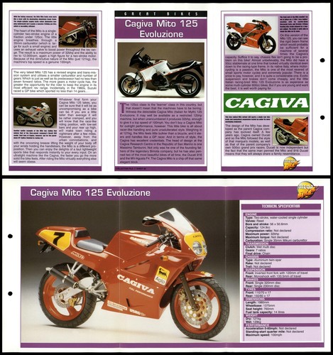 Cagiva mito 125 evoluzione - 125,