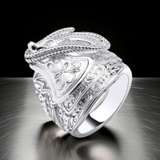 Sterling Silver Men's Large