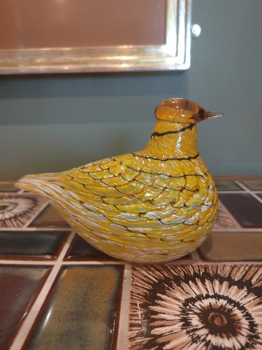 Oiva toikka glass bird iittala - toikka,