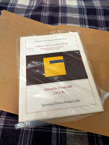 Eileen gray auction - auction, catalogue