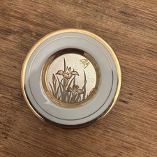 Chokin Plate 24k Gold Edged