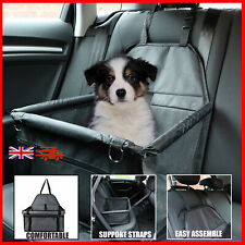 Car Pet Booster Seat for Travel Carrier Cage,Portable,Breathable Bag W/Seat Belt