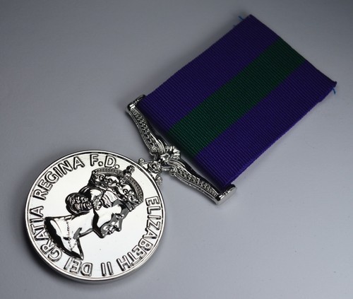 Silver general service - general, medal