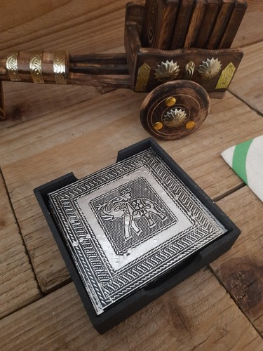 Elephant drink coasters - drink, set