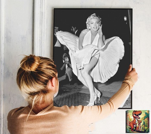 Marilyn monroe photo poster - monroe, /