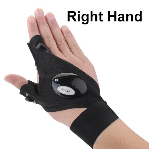 Fingerless led light - light, fishing