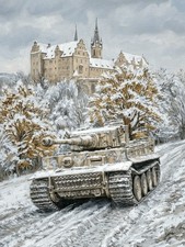 GERMAN TIGER TANK WW2 BELOW