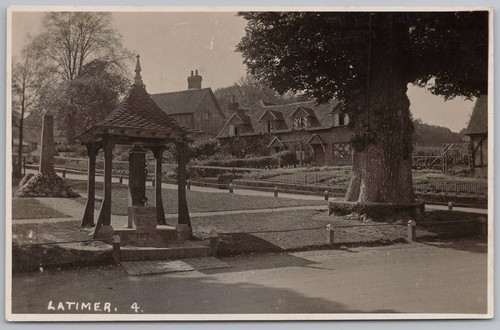 Latimer village the - latimer, pump