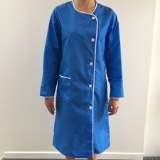 Nylon overall kittel white