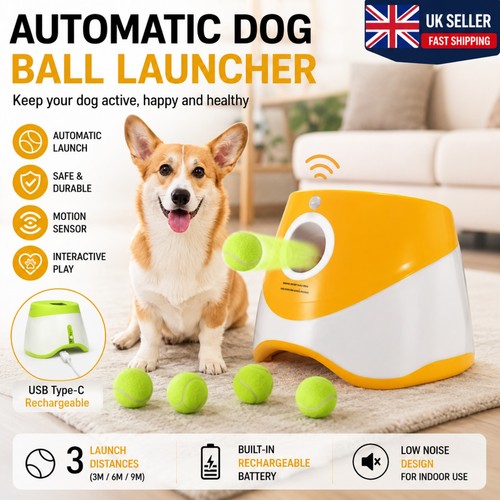 Dog automatic ball launcher - automatic,
