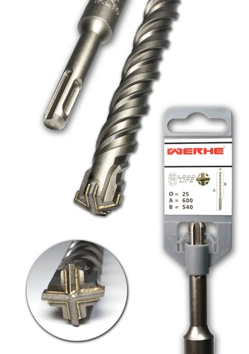 Sds plus concrete drill 25mm - concrete,