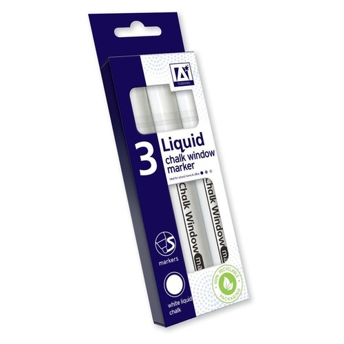 White chalk liquid marker - 3,