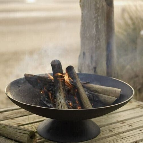 Garden fire pit bowl cast - fire,