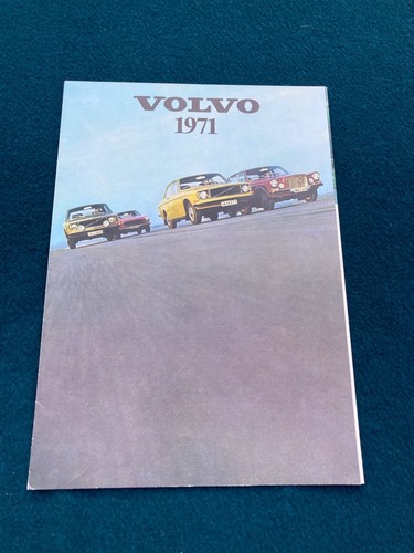 Volvo range brochure 1971 - 1971,, uk