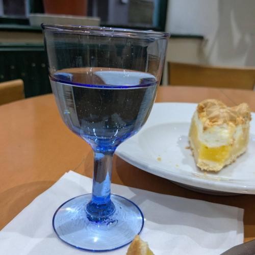 Single wine glass recycled - wine,
