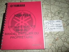  Yamaha 1994 YZ80 ( F )   OWNER'S SERVICE MANUAL 4ES-28199-81