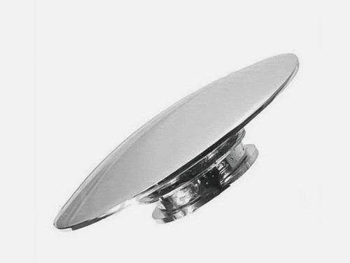 66mm silver chrome basin waste - chrome, basin/waste