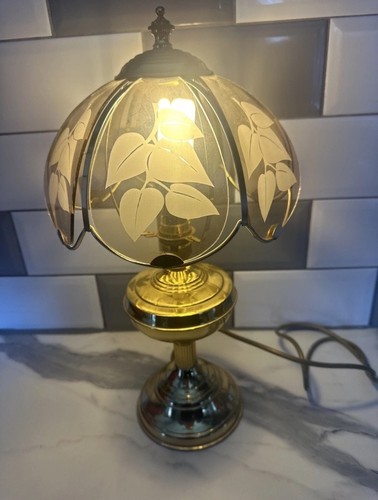 Vintage brass oil lamp style - oil,