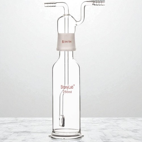 Gas washing bottle 250 - 250, ml
