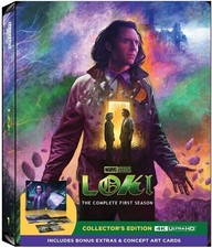 Loki: The Complete First Season (Steelbook) [New 4K UHD Blu-ray] Steelbook