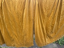 Pair Long Vintage Velvet