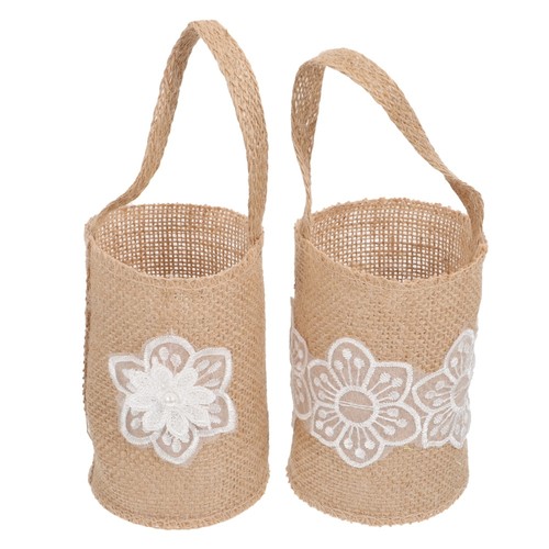 2pcs flower girl basket - 2pcs,