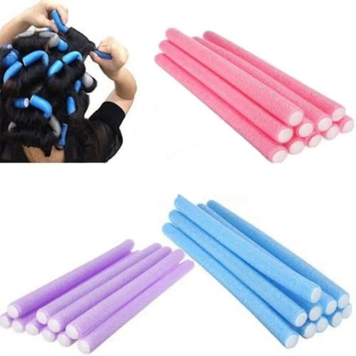 Bendy hair rollers foam - bendy,