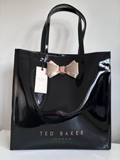 Ted Baker  Black Bow Icon Tote