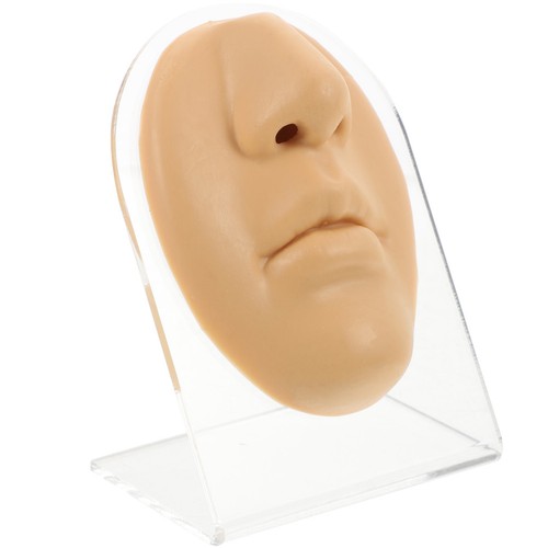 Flexible silicone face model - flexible,
