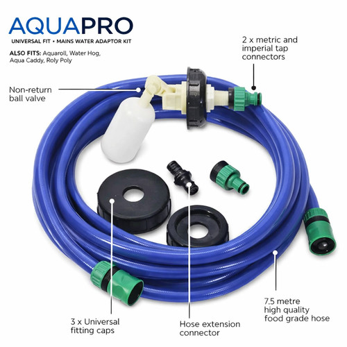 Caravan mains water kit for - water,