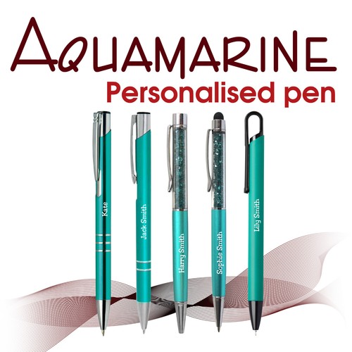Personalised metal pen