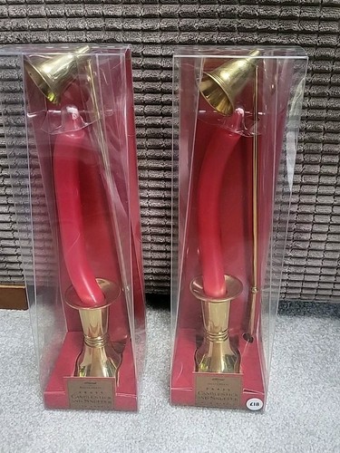 Brass candlesticks long - candlesticks, &