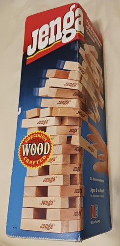 Milton bradley jenga game - milton,
