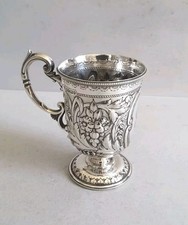 GOOD VIC. ANTIQUE SOLID SILVER