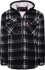 MENS PADDED LUMBERJACK HOODED